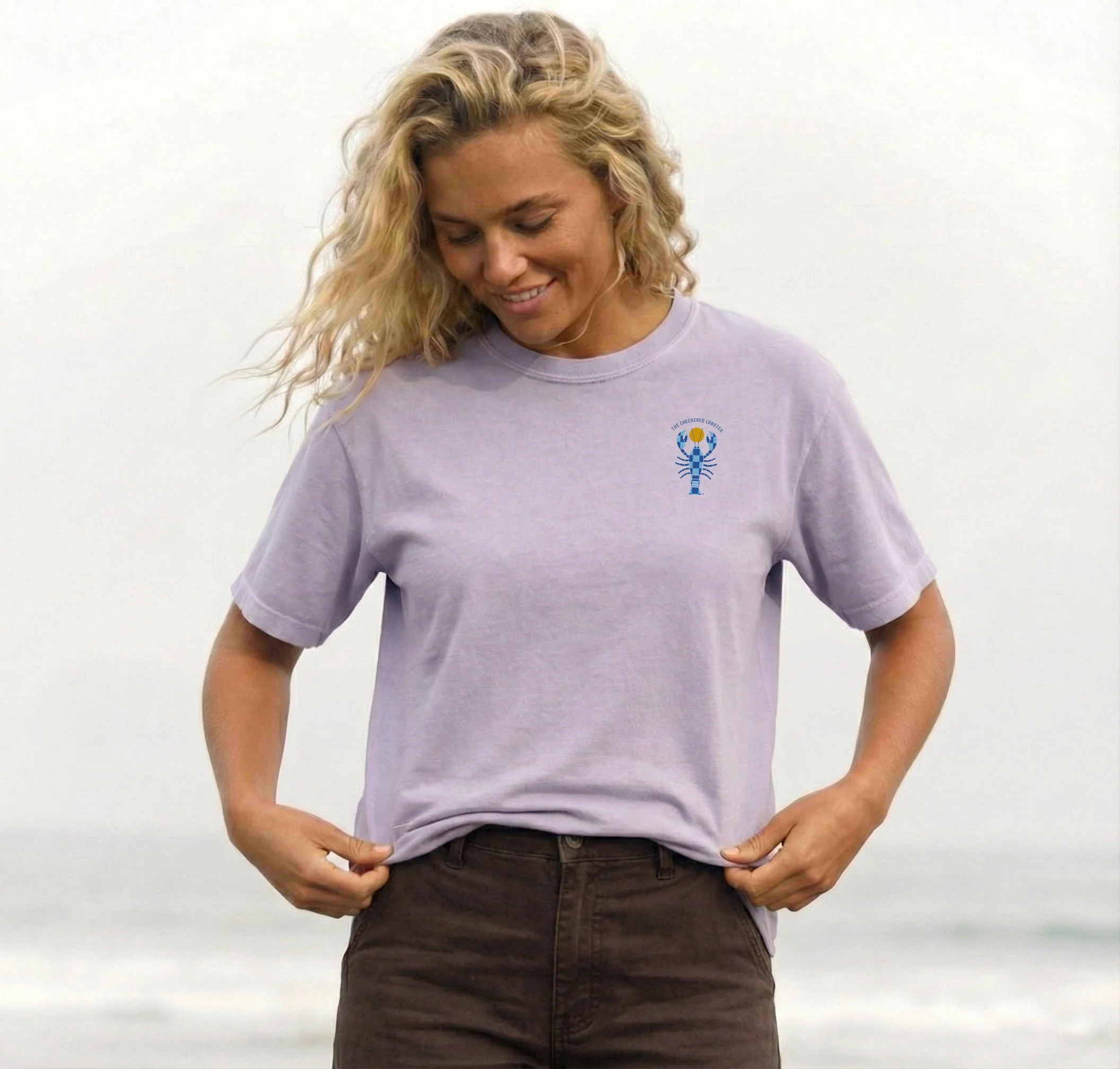 Unisex Mariner Tee -  Available in Ice Blue, Bay, Flo Blue, & Orchid