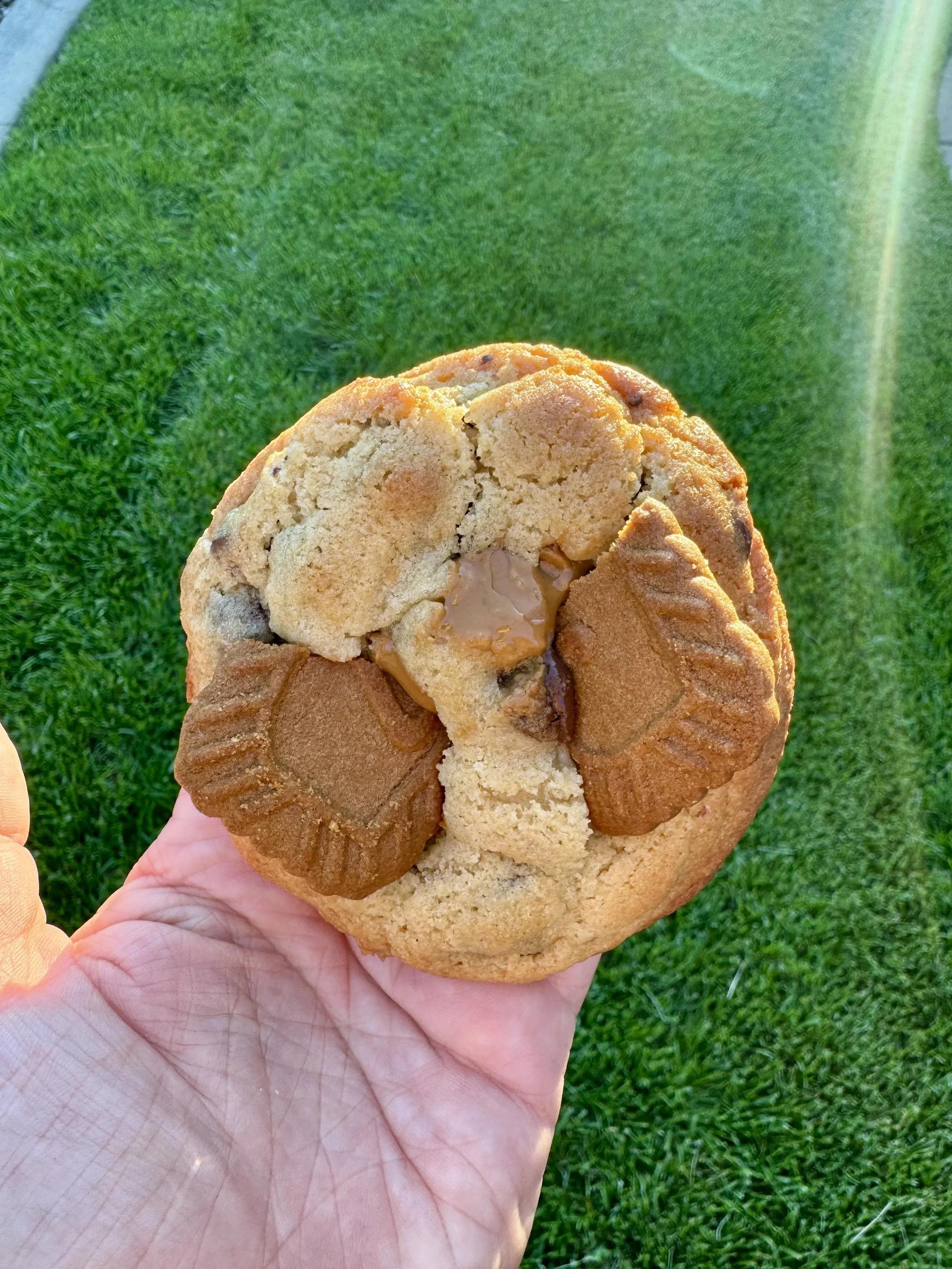 Biscoff Stuffed Cookie (Half Dozen)