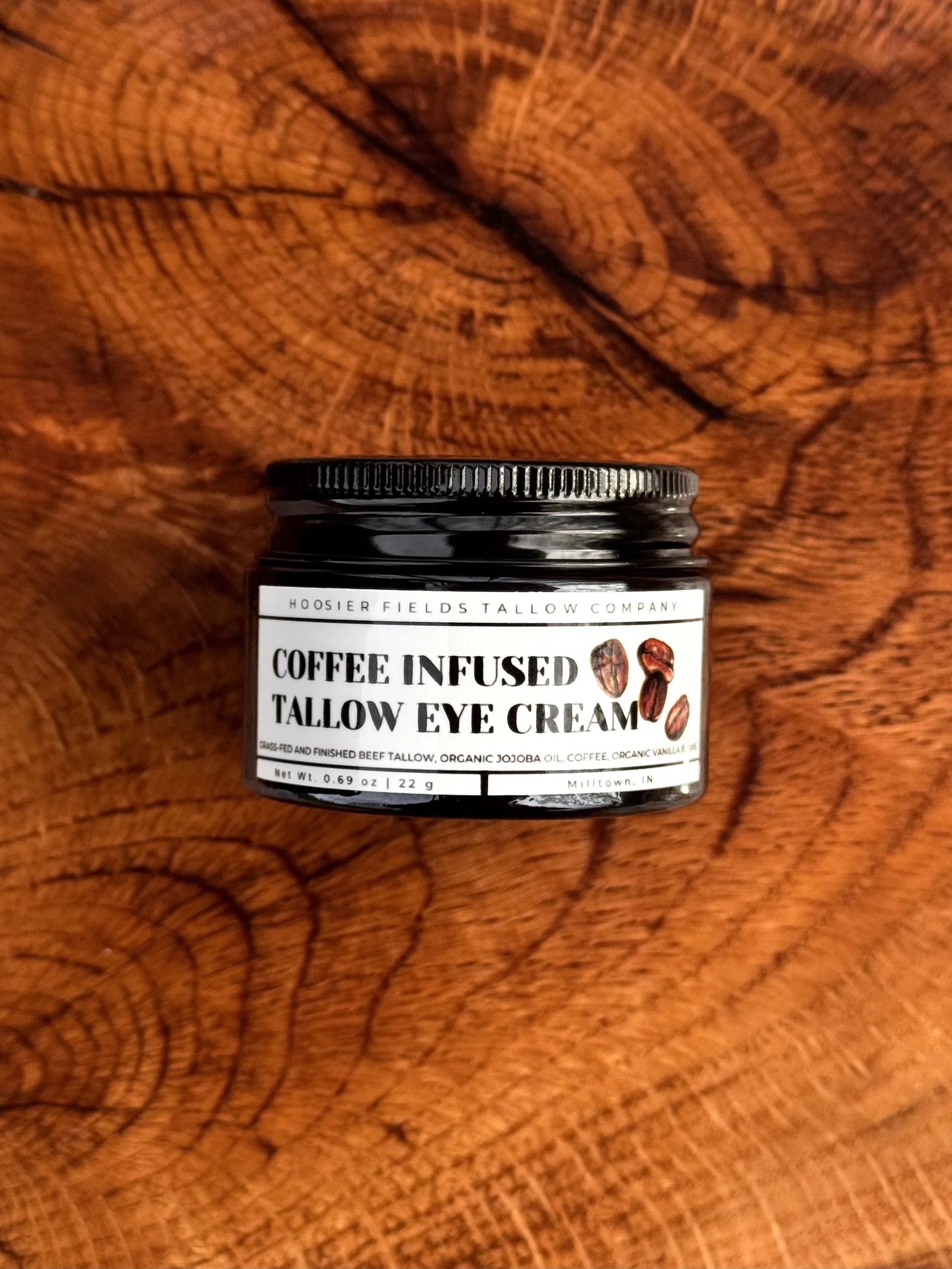 Coffee Infused Tallow Eye Cream