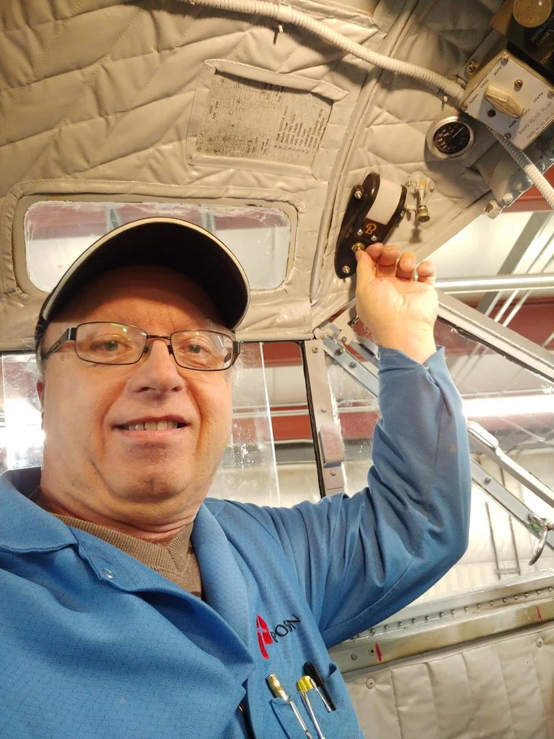 Andre was seconded from the Lancaster Turret project to lend his expertise!