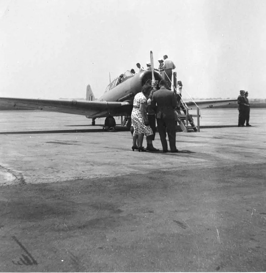 Robert Hines Photos - Greenwood Early 1950s Air Show 