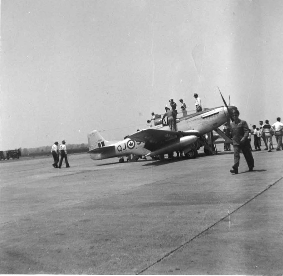  Robert Hines Photos - Greenwood Early 1950s Air Show 