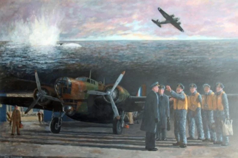 DOUGLAS DIGBY 747 OF 10 BOMBER RECONNAISSANCE (BR) SQUADRON SINKS U-520