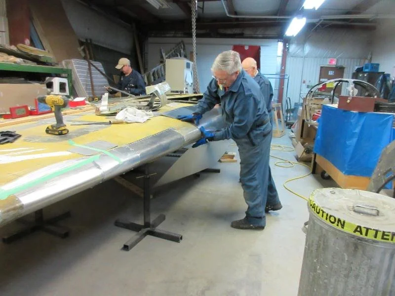 Restoration Team working on Bolingbroke