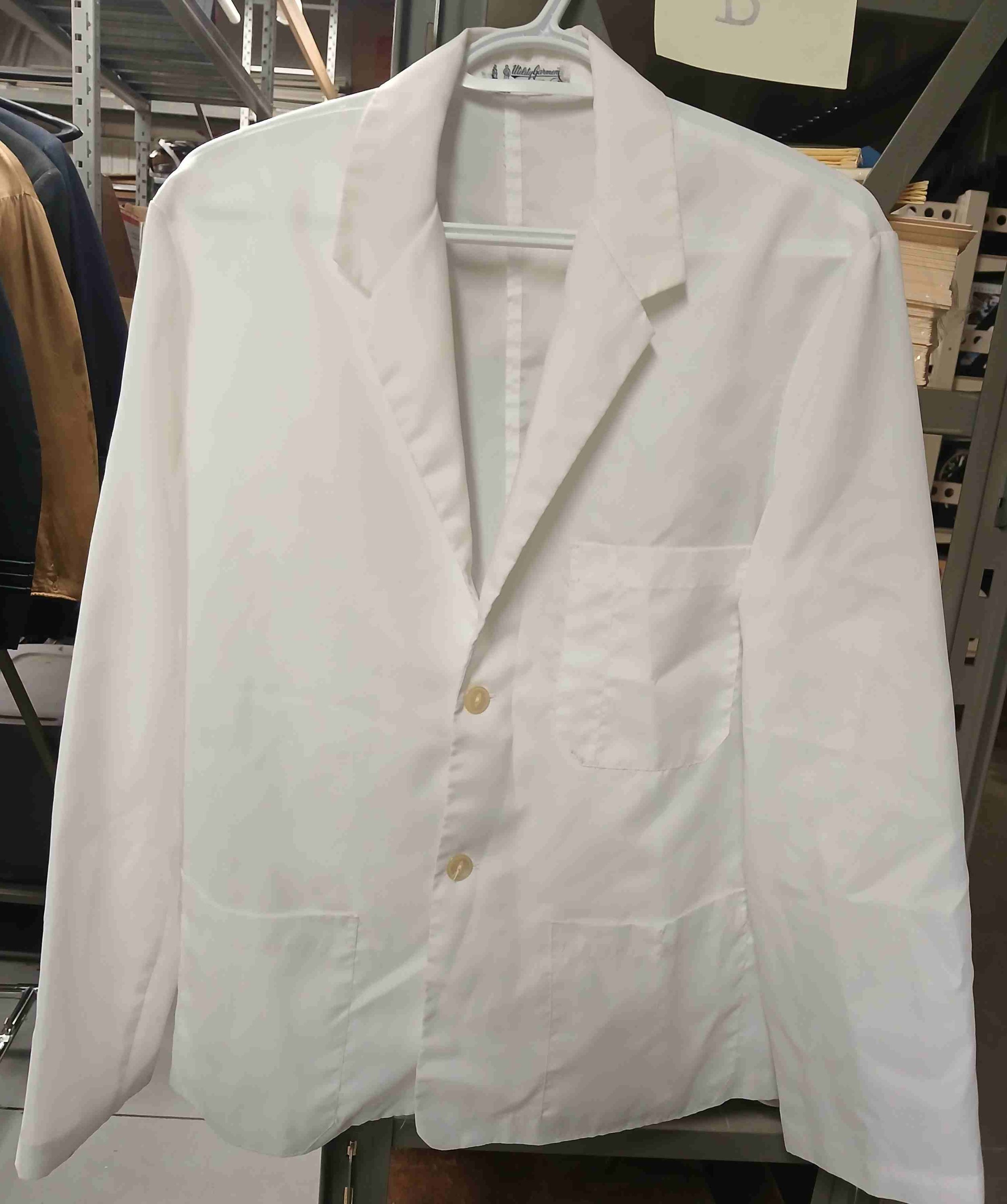 White Polyester Jacket