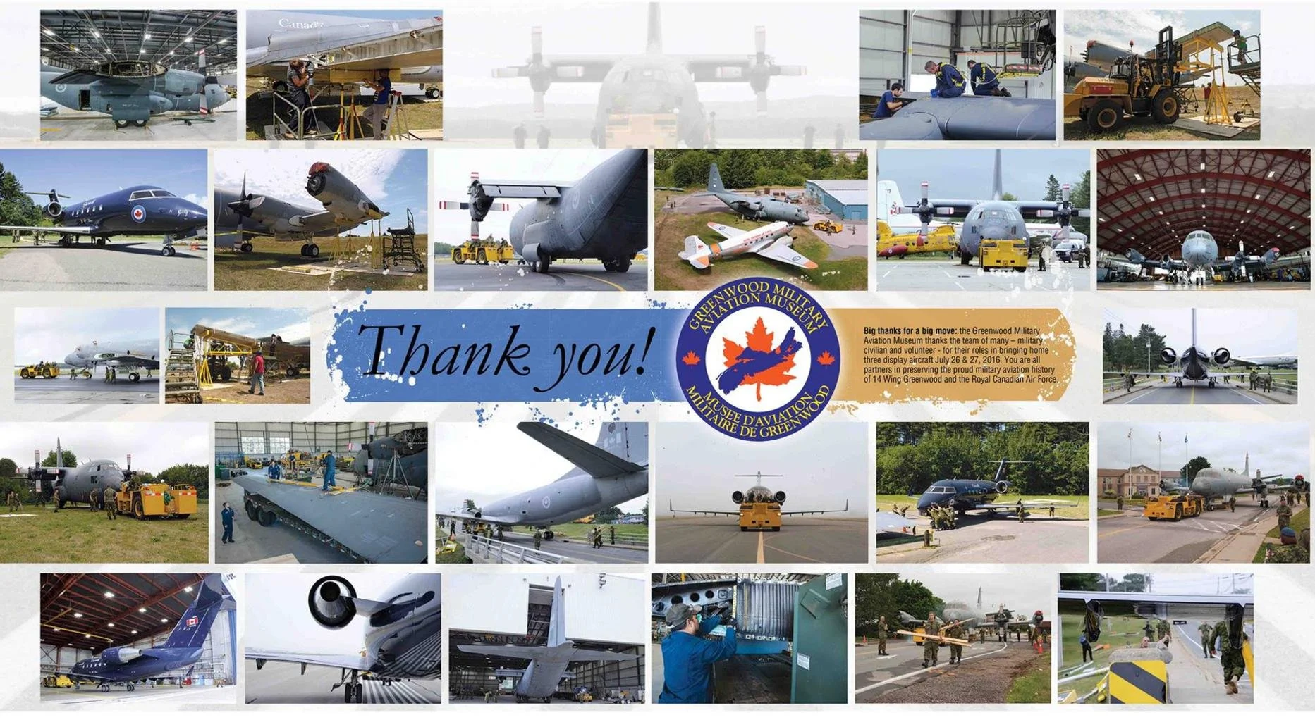 Thank You for Move of 3 Aircrafts