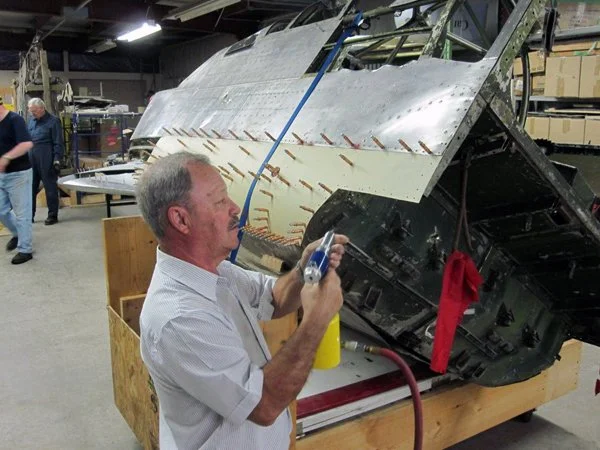 Restoration Team working on Bolingbroke