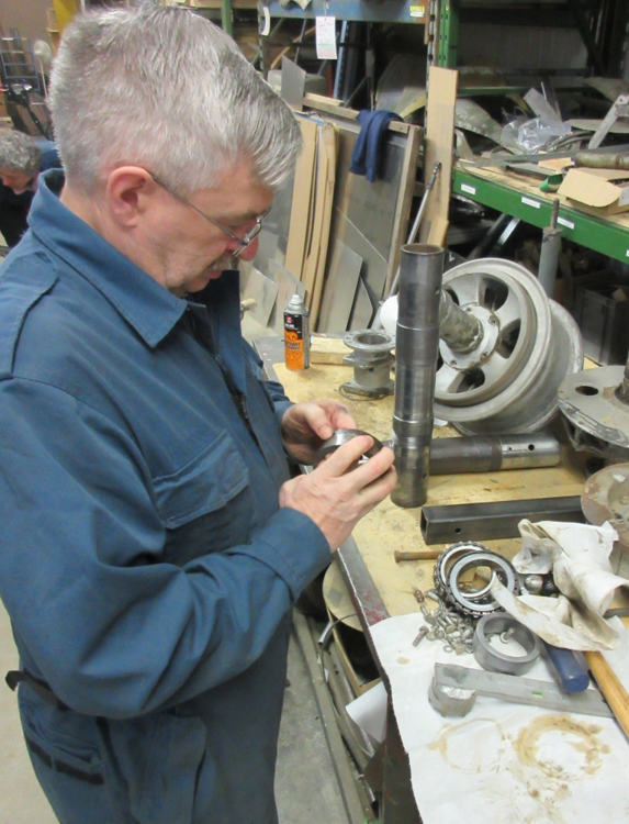 Restoration Team working on Bolingbroke