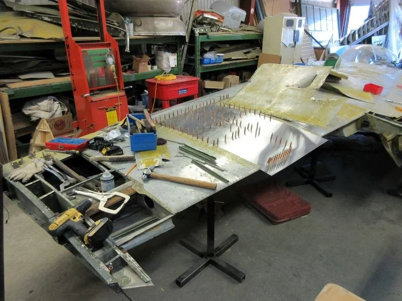 Restoration Team working on Bolingbroke