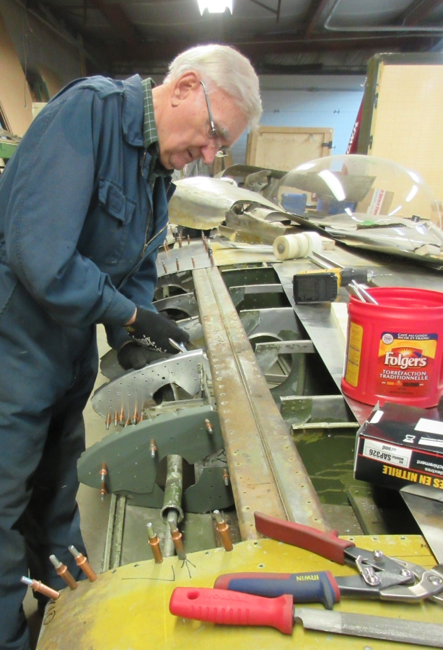 Restoration Team working on Bolingbroke