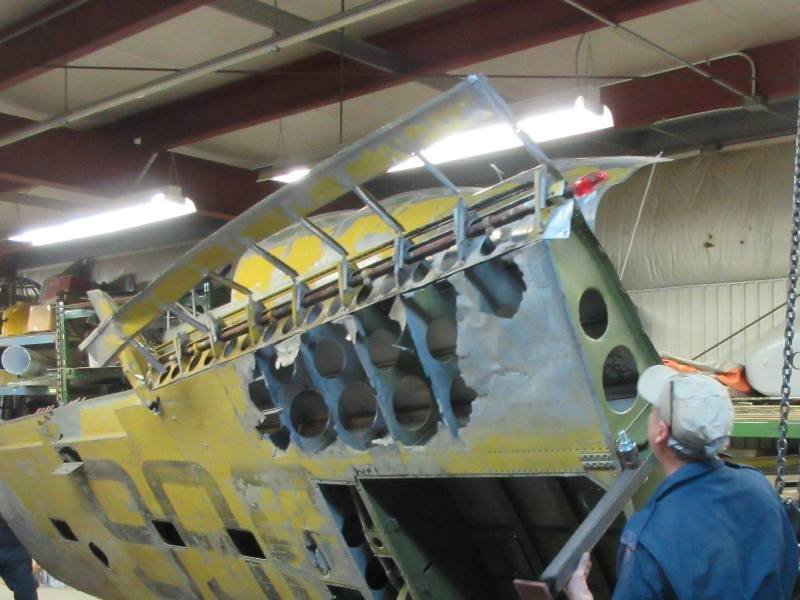 Restoration Team working on Bolingbroke