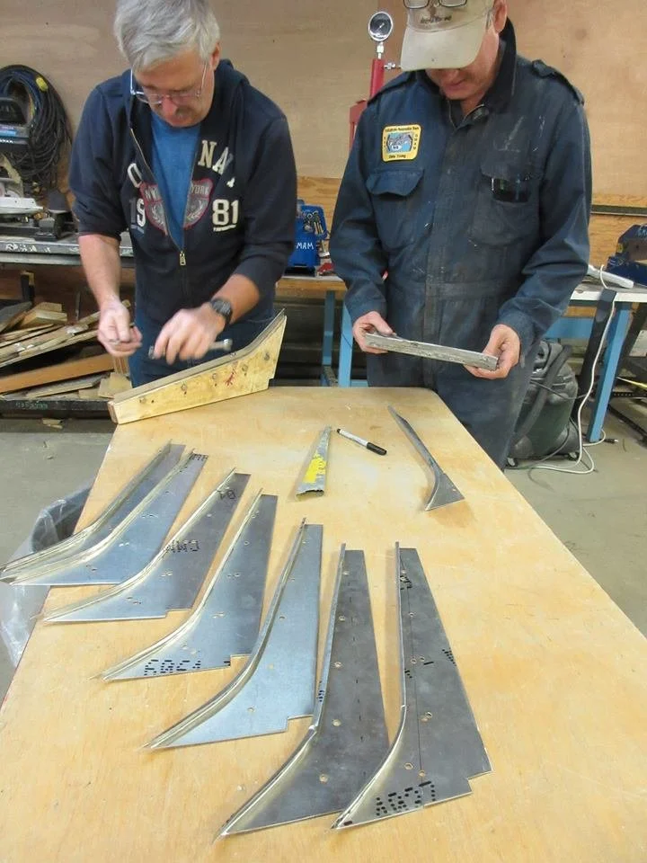 Restoration Team working on Bolingbroke