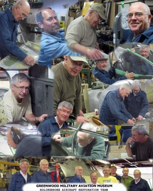 Greenwood Military Aviation Museum Bolingbroke Aircraft Restoration Team