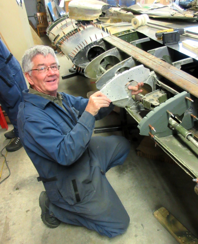 Restoration Team working on Bolingbroke