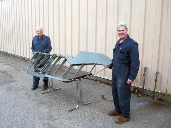 Restoration Team working on Bolingbroke