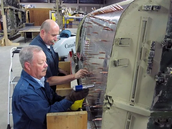 Restoration Team working on Bolingbroke