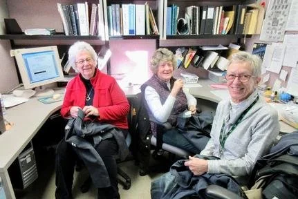 Mary Lou Graham, Joan Patrick, Gabrielle Gough