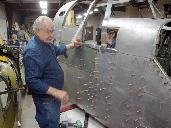 Restoration Team working on Bolingbroke