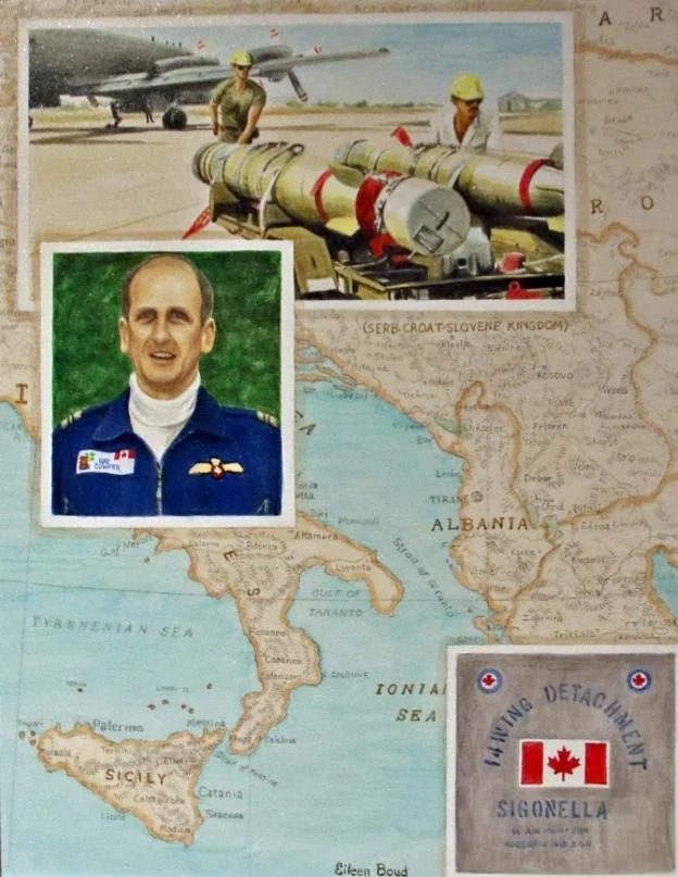 Major Ray Cowper, CD, Operation SHARP GUARD