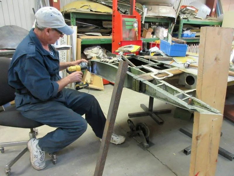 Restoration Team working on Bolingbroke