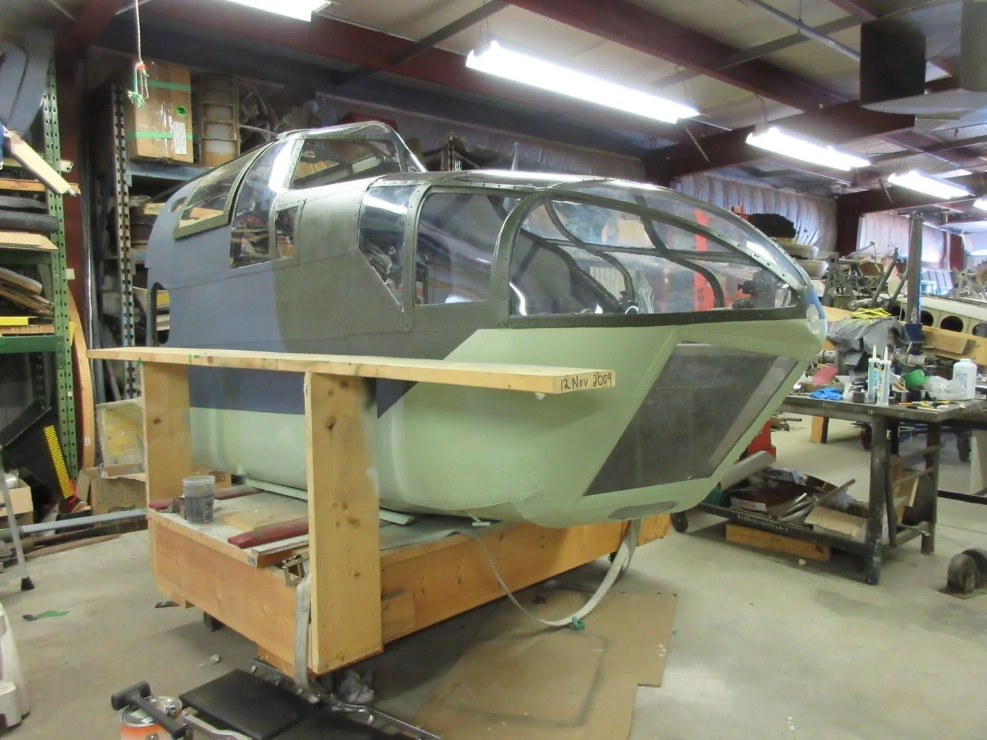 Restoration Team working on Bolingbroke