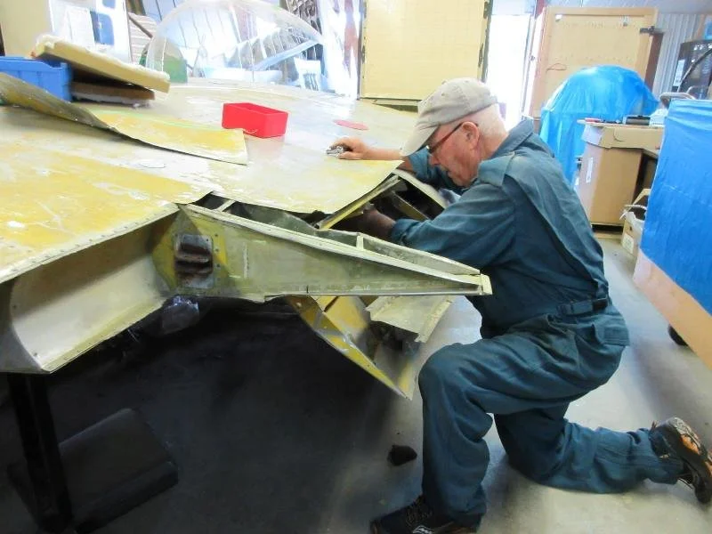 Restoration Team working on Bolingbroke