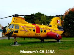 CH-113A in airpark