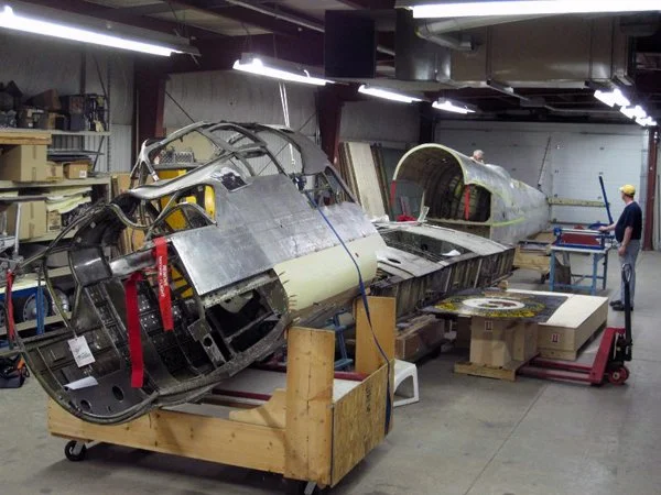 Restoration Team working on Bolingbroke