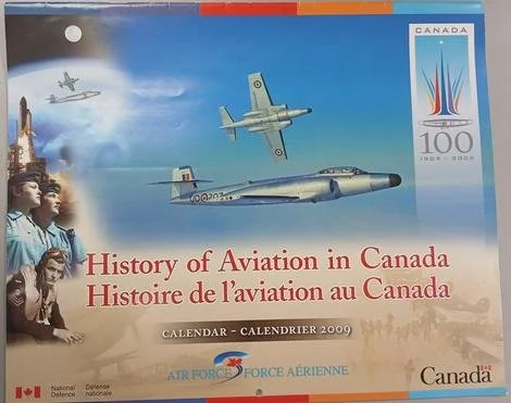 2009 Aviation Calendar Still in its Original Plastic Cover