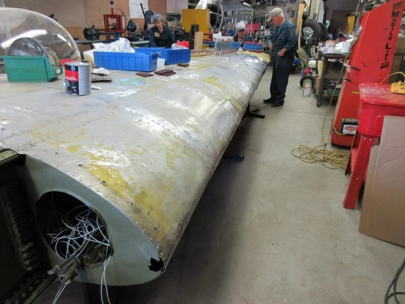 Restoration Team working on Bolingbroke