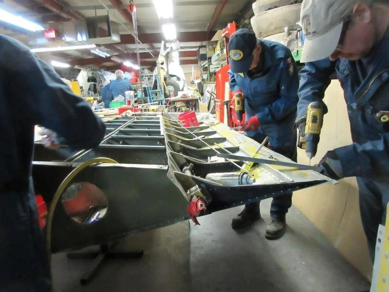 Restoration Team working on Bolingbroke