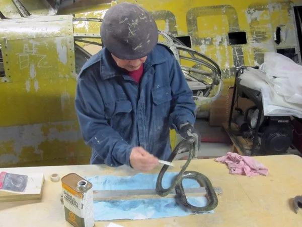 Restoration Team working on Bolingbroke