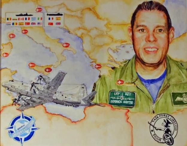 ​Major Derrick Hotte, Operation UNIFIED PROTECTOR   (Canadian designation OP MOBILE)