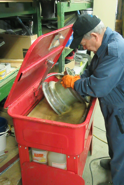 Restoration Team working on Bolingbroke