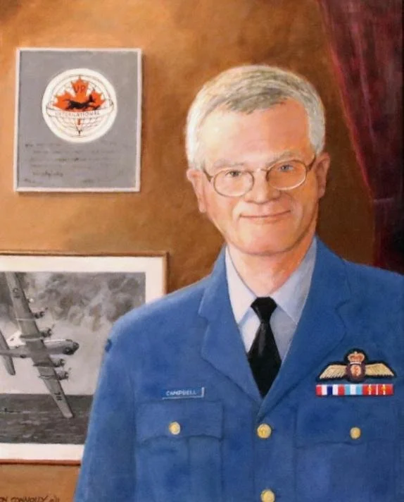 Major Bert Campbell, CD