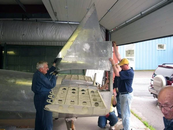 Restoration Team working on Bolingbroke