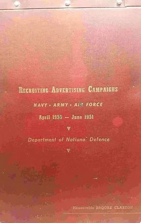 Recruiting Advertising Campaigns tri-Service 21"x14"