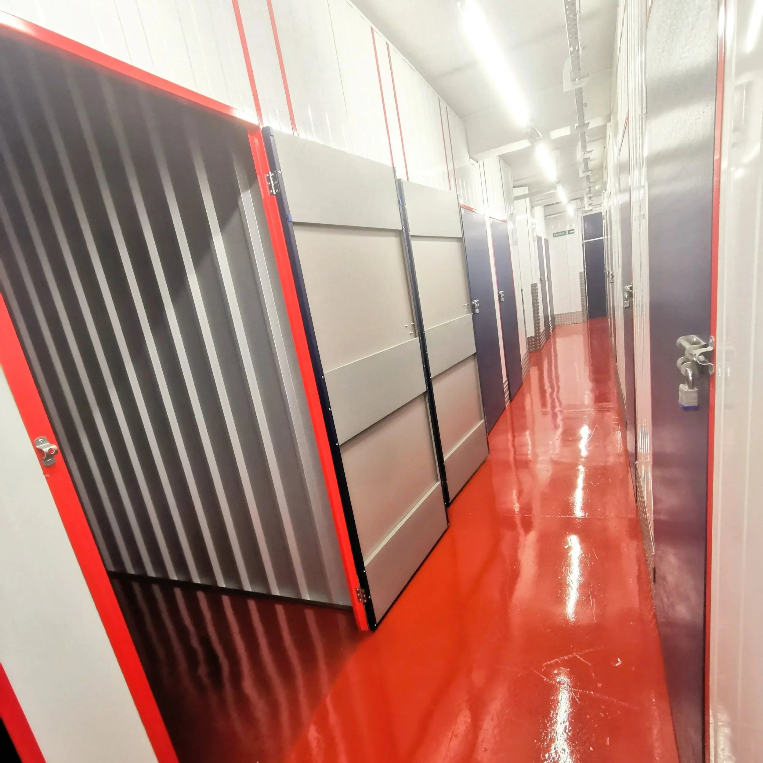 Secure clean fresh storage units