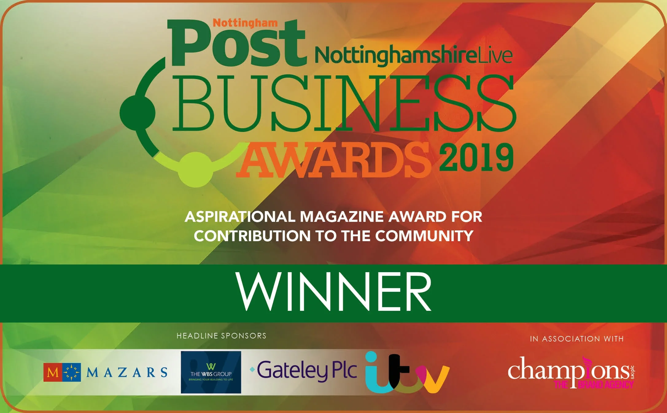 Nottingham Post award for Radiant Cleaners