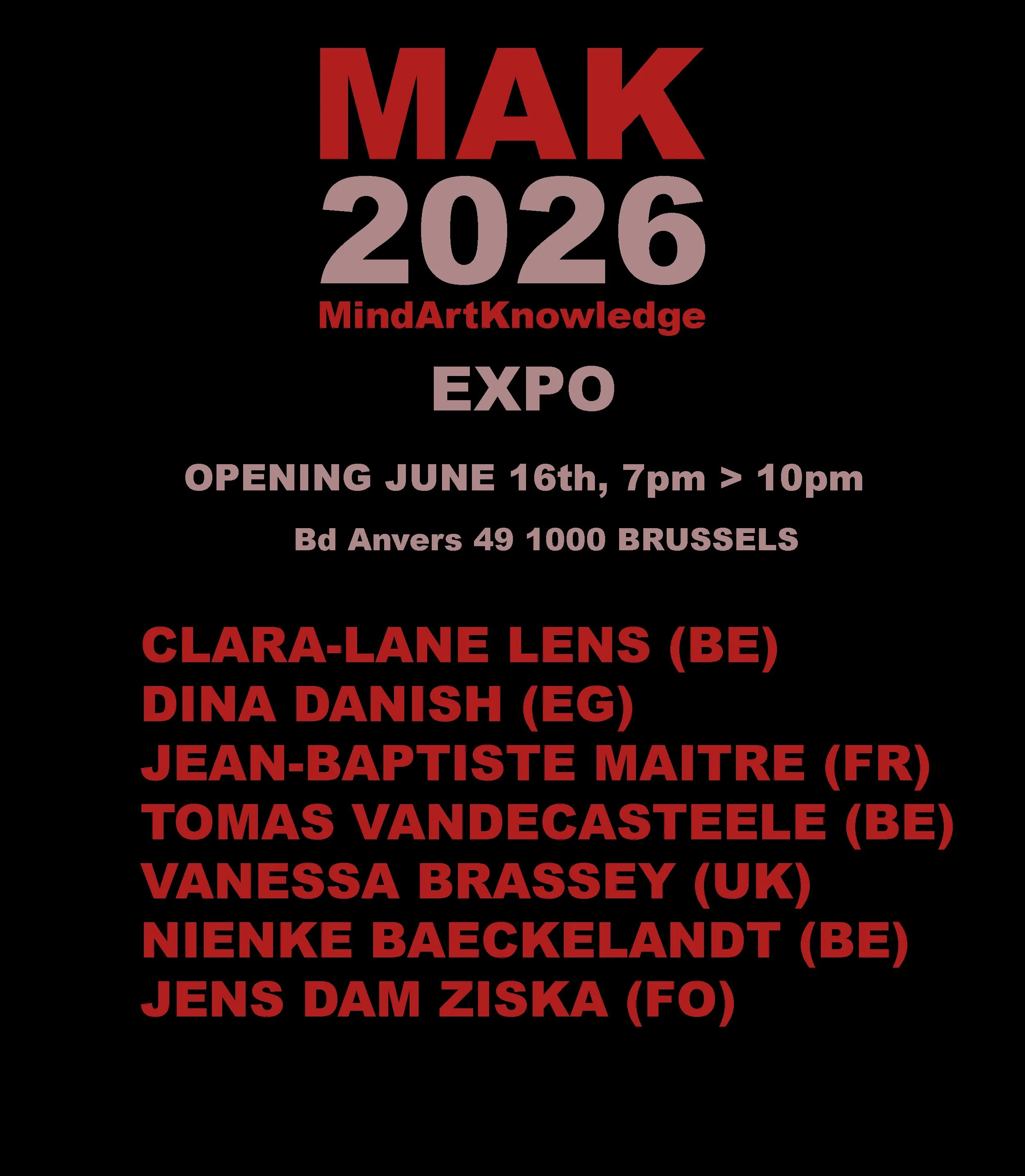 EXPO &amp; MEET THE ARTISTS