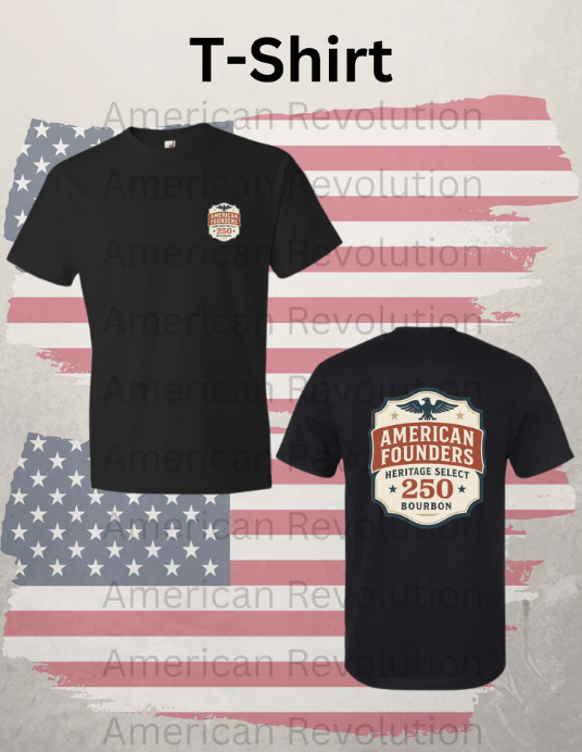 American Founders Heritage Select 250 Bourbon T-Shirt