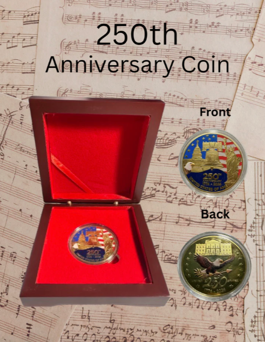 Founders Revolution 250 LLC Collectors Anniversary Coin 1776-2026