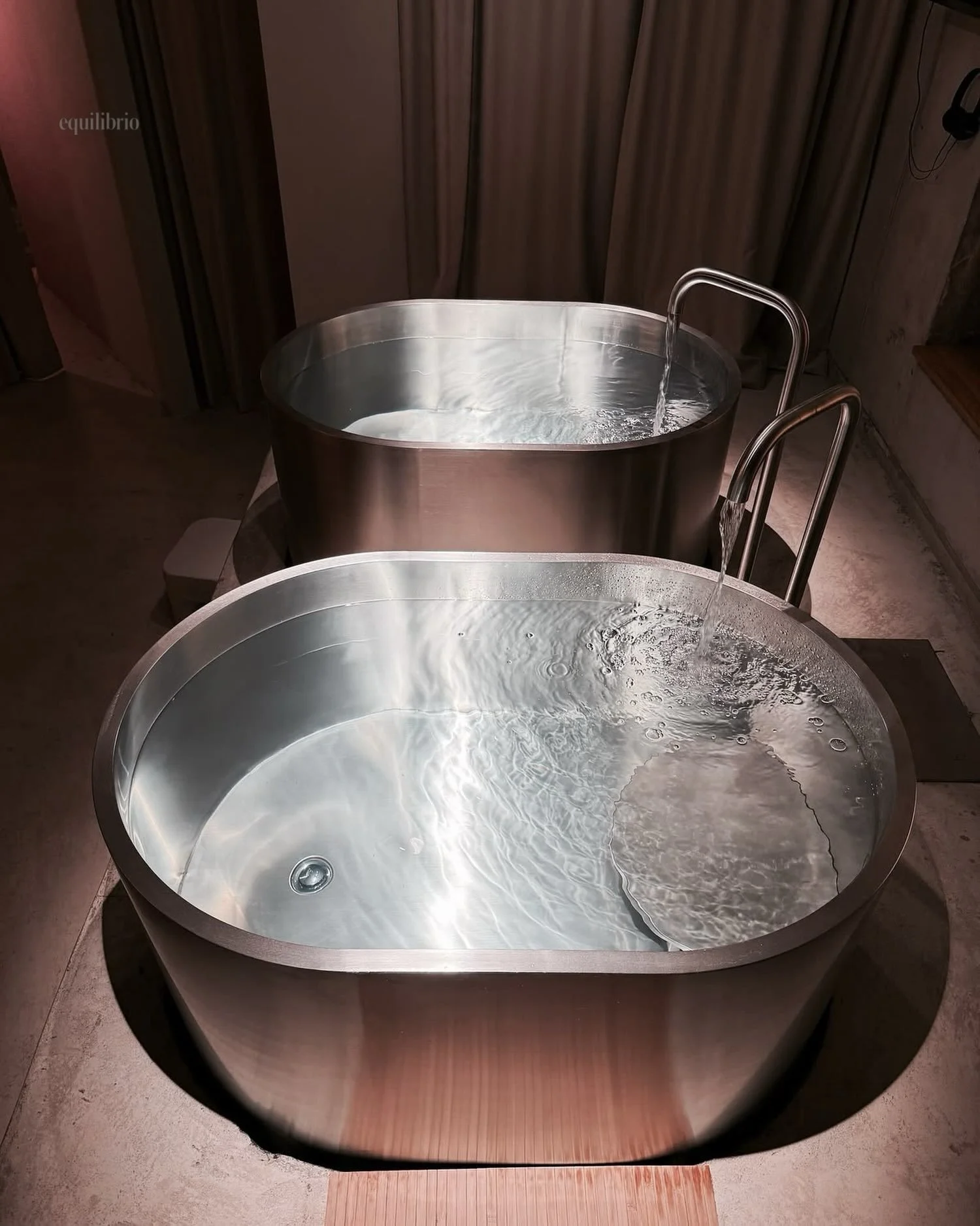 Frio, frio. Como el agua del rio.