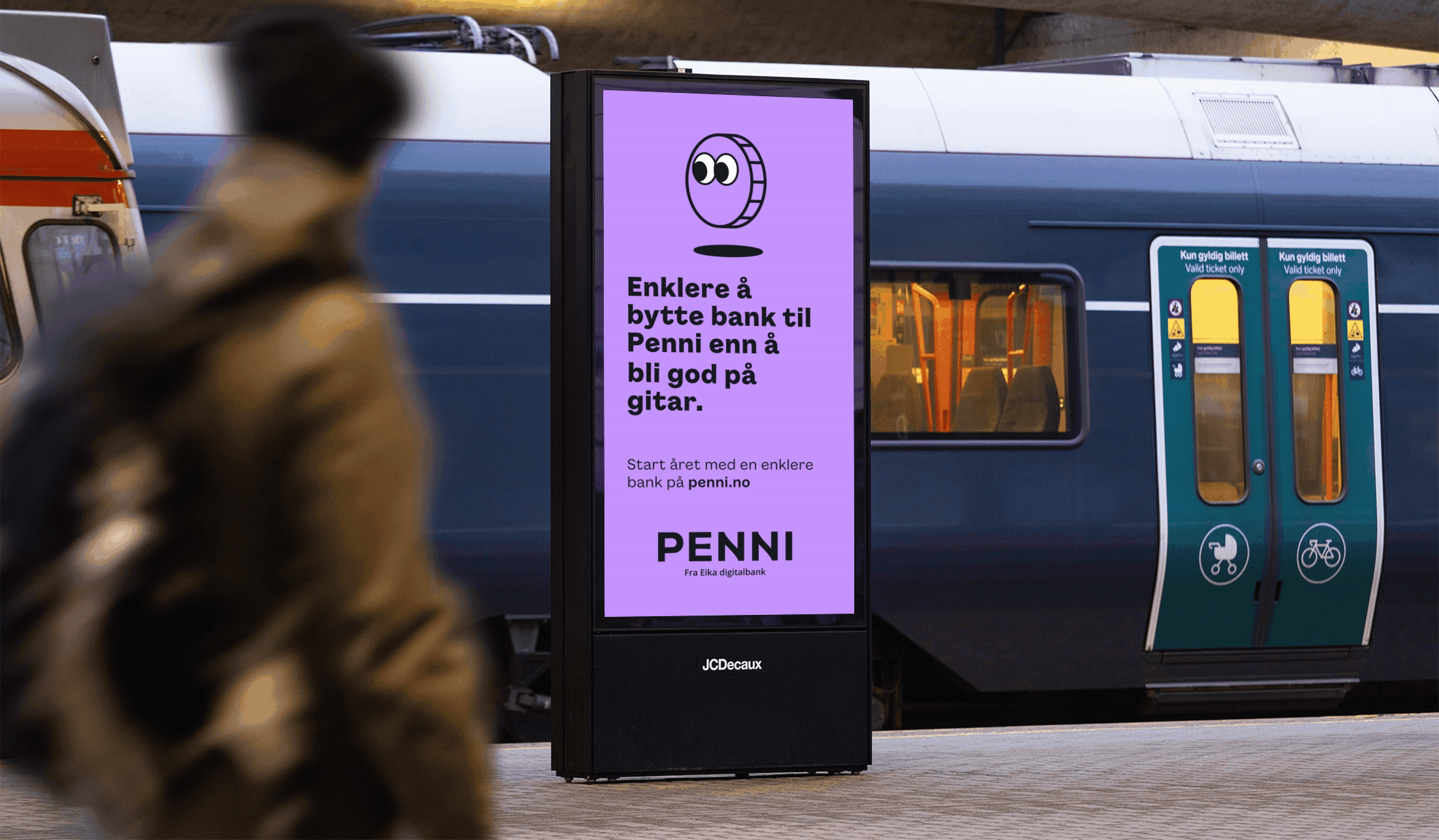  ➞  Penni Digitalbank  Reklame — Enkelt bankbytte
