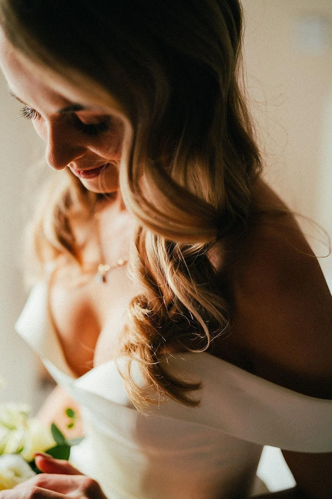 bride curls