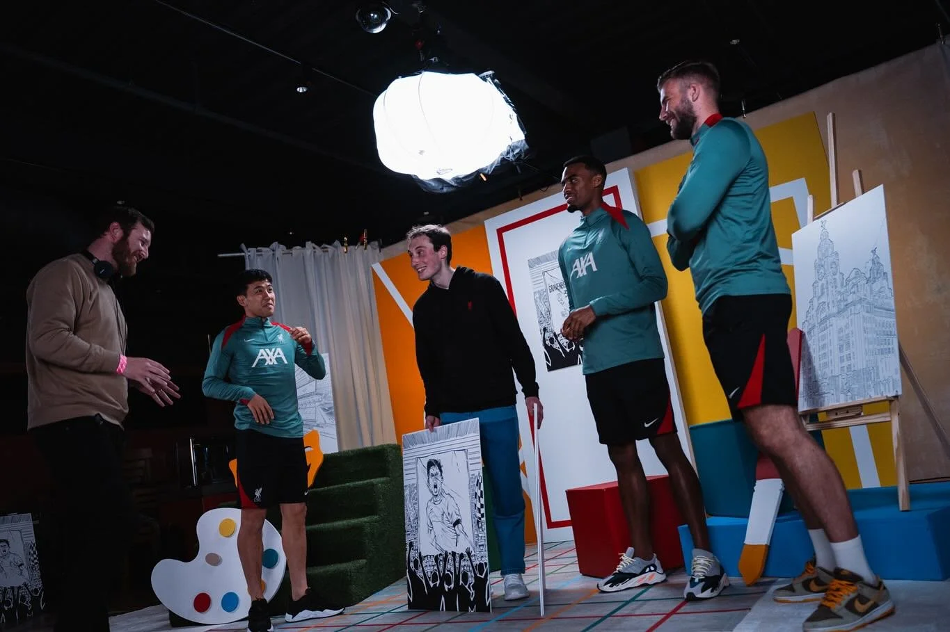 Some BTS of cast and crew from our recent Liverpool FC and @inspired_by_kodansha shoot, courtesy of the very talented @shakirafilm

Check out the full video on LFC YouTube

Director - Callum O&rsquo;Toole
DOP - @iansnapedop 
Cam Op - @grahamkirkvideo