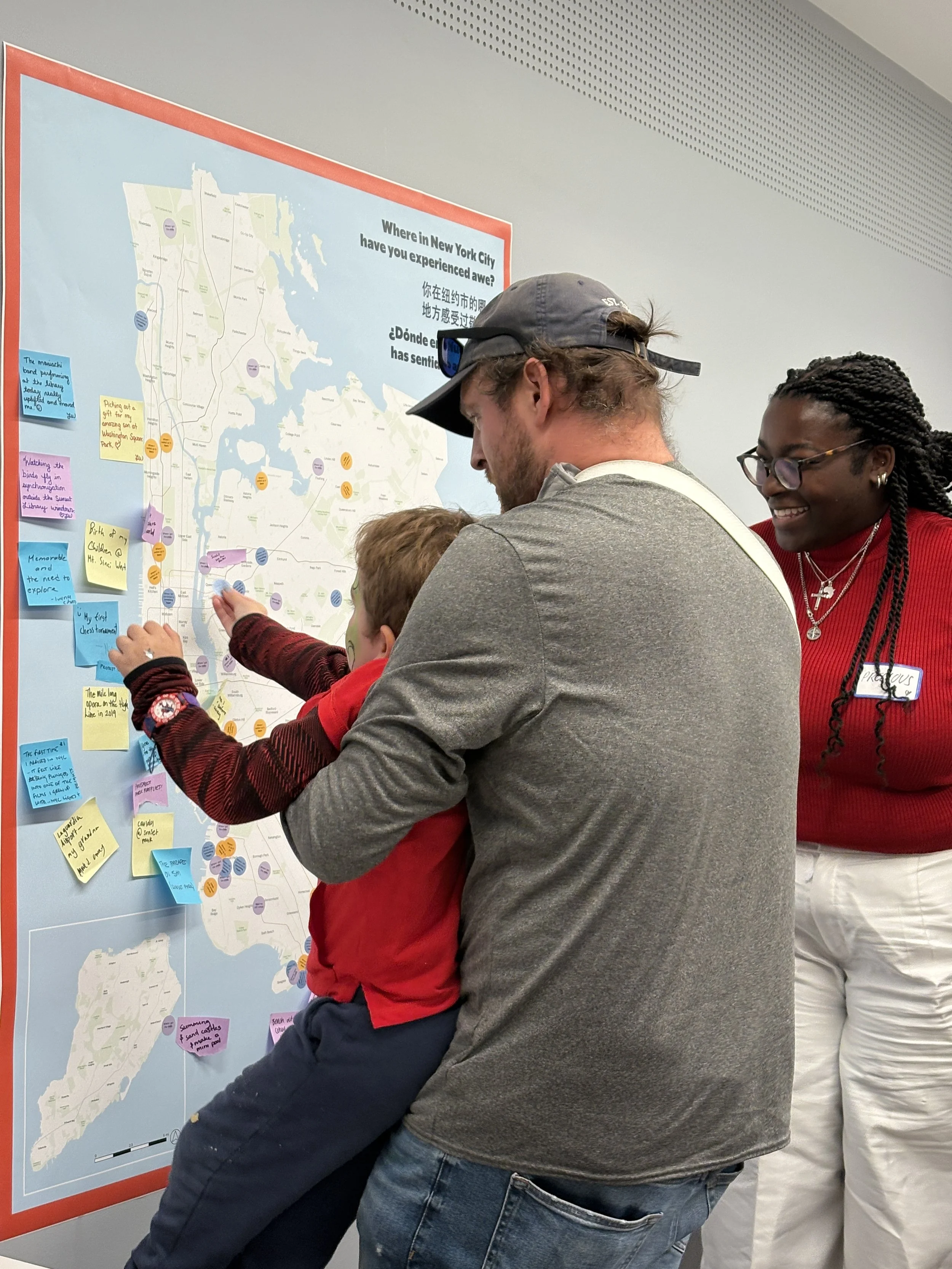 Collective kindness in New York City