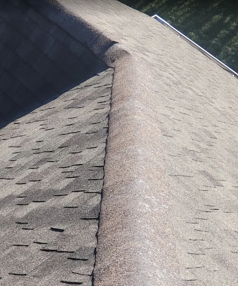 Durable home protecting new roof shingles.