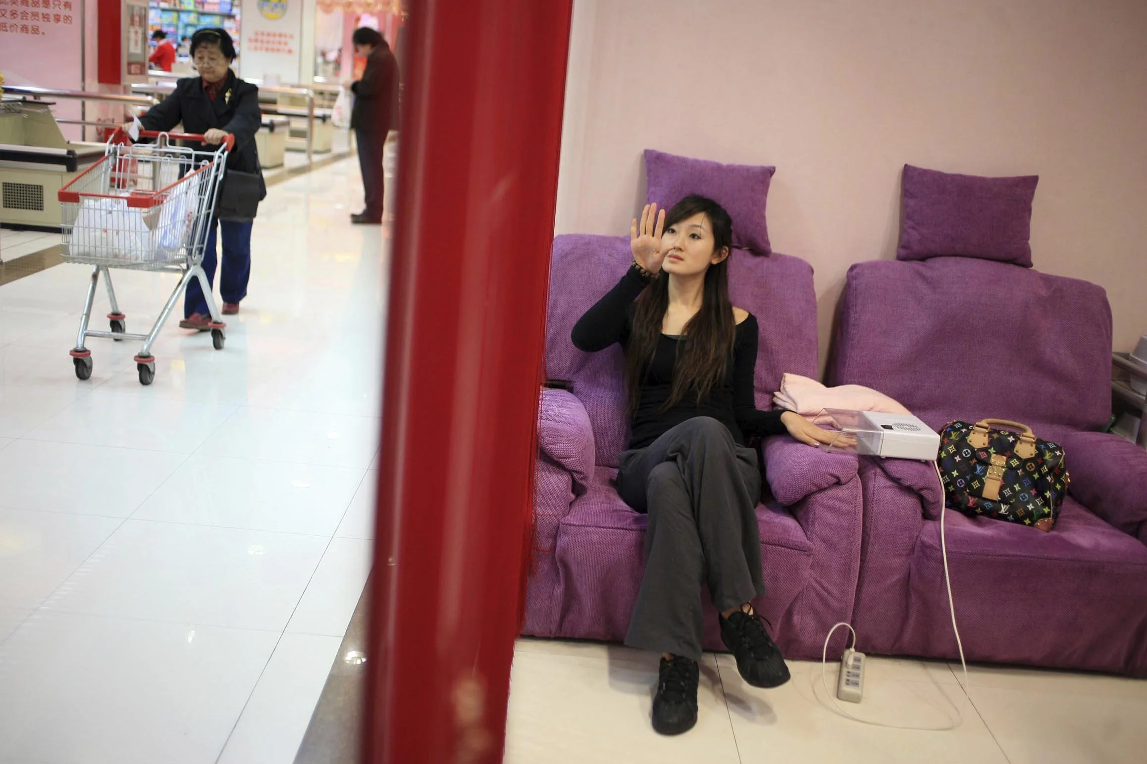 Nanhua ne travaille pas. Sa principale occupation : rester belle et désirable pour conserver son statut de deuxième femme.