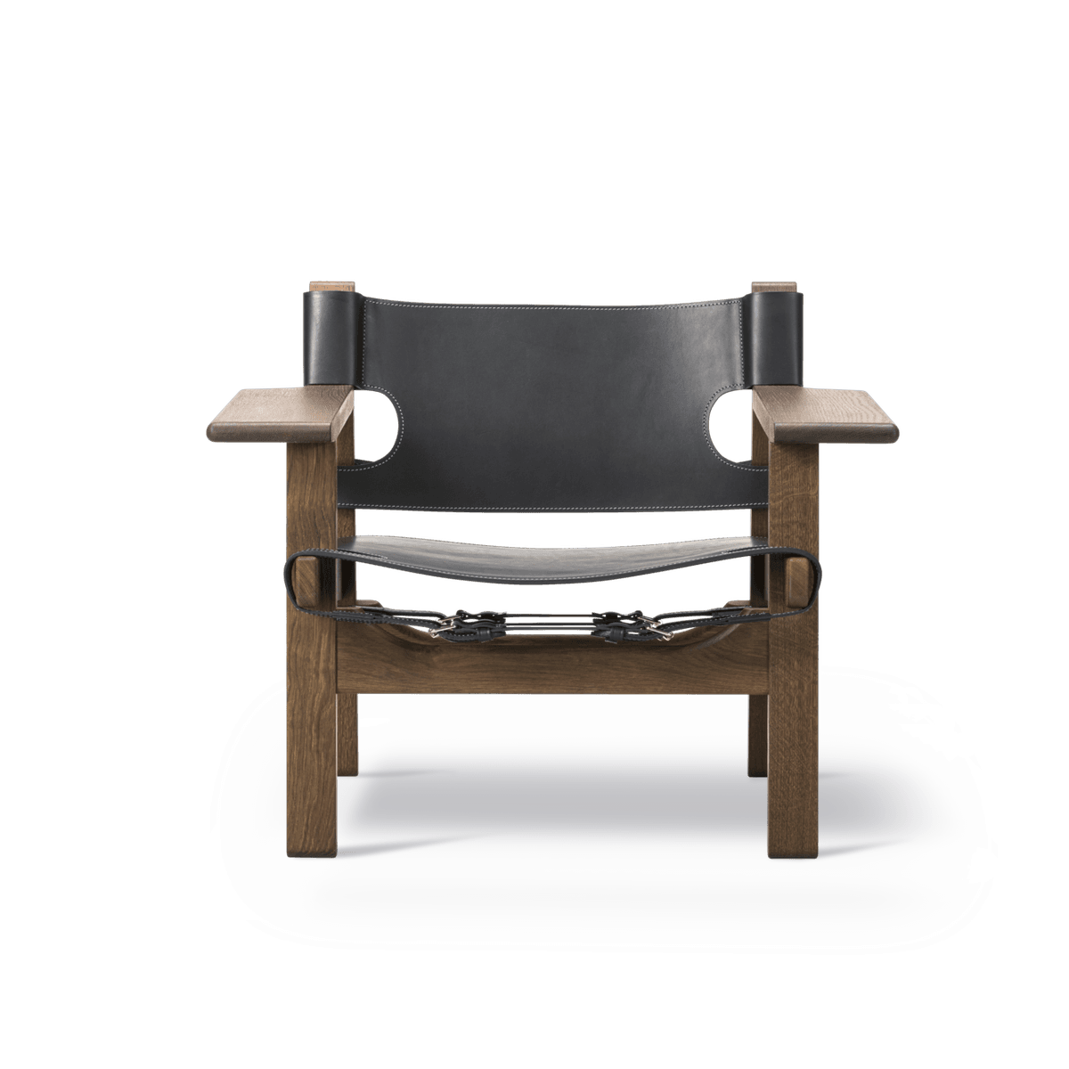 The Spanish Chair Røkt eik:svart skinn1.png